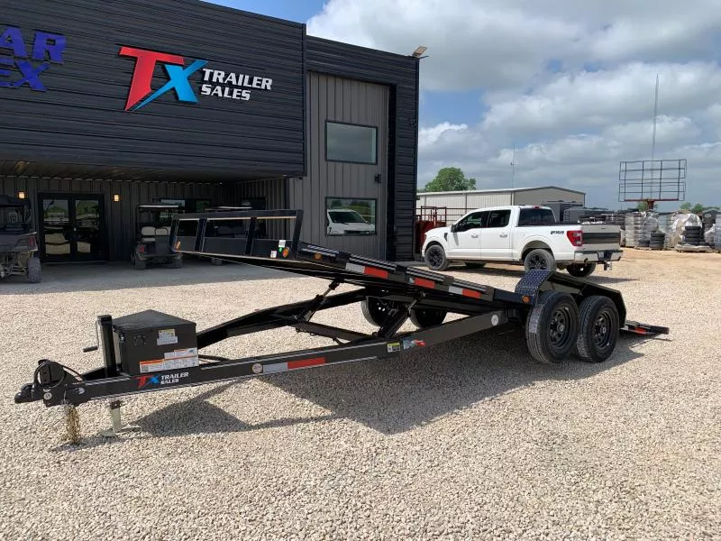 83" X 18' TONGUE DROP TILT 10K