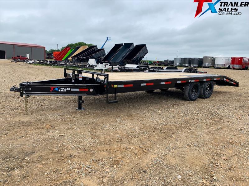 2023 East Texas Trailers 102" X 20' BP DECK OVER 14K Flatbed Trailer TX Trailer Sales in Petty