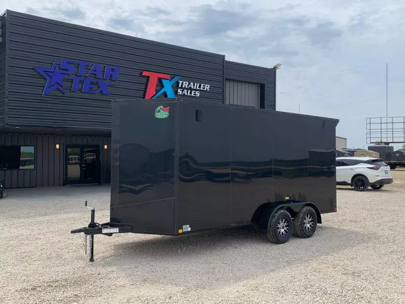 7' X 14' X 84" T-REX ENCLOSED CARGO TRAILER 7K 