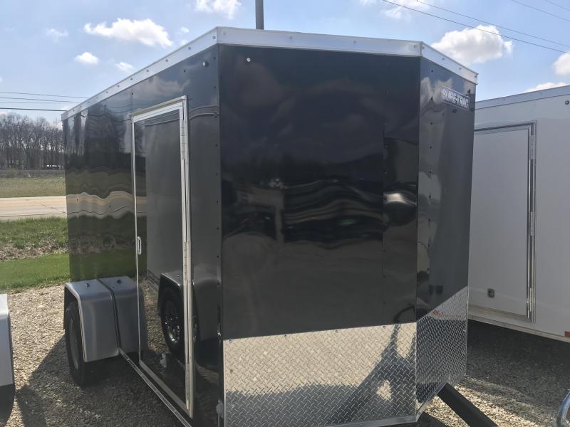 2020 SureTrac 6 x 12 Enclosed Wedge Single Axle Near Me Trailer