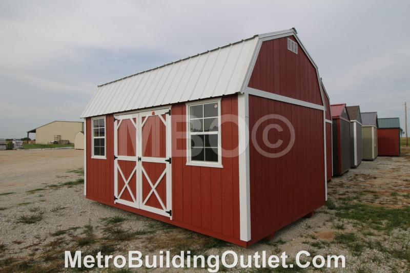 10x16 LOFTED BARN STORAGE BUILDING Garages, Barns, Portable Storage Buildings, Sheds and Carports