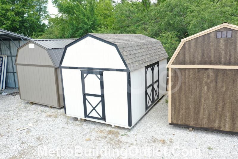 10x16 LOFTED BARN STORAGE BUILDING #2307 QJSgYC2w9ewc