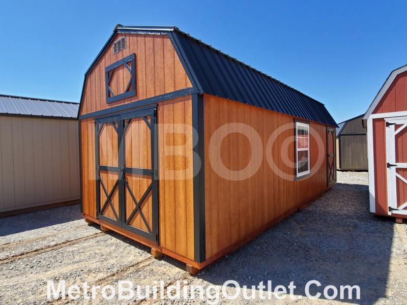 12x24 LOFTED BARN STORAGE BUILDING Z591Q8y33rbc