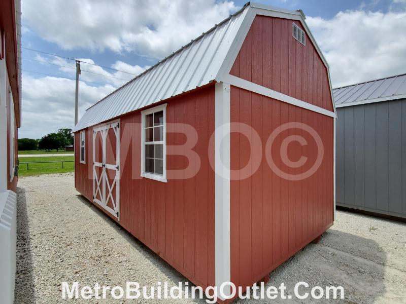 10x24 LOFTED BARN STORAGE BUILDING 2mOfQG