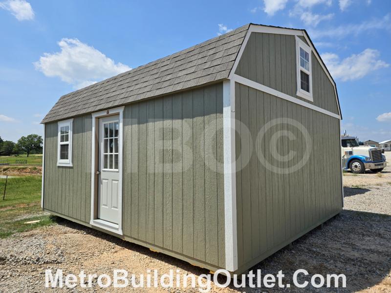 16X24 LOFTED BARN CABIN / TINY HOME / OFFICE #3383 dypibIkrtwwv