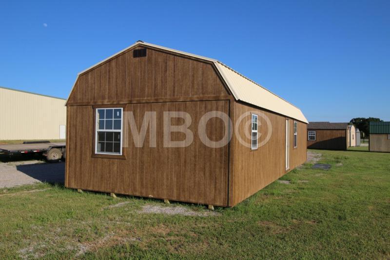 16X44 LOFTED BARN CABIN Garages, Barns, Portable Storage Buildings
