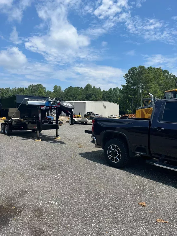 2025 Texas Pride 7X16, 18K, Gooseneck, Roll Off 390Power Unit