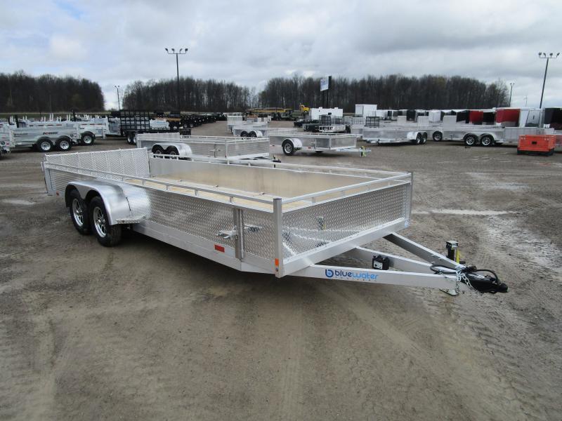 2024 Canadian Mennonite Built SATT7X20 Tandem Axle Aluminum Utility Trailer