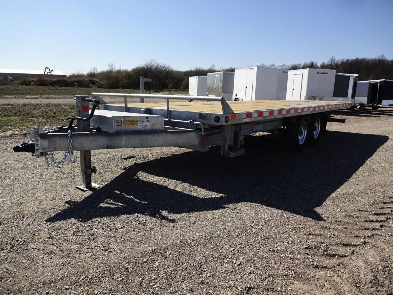 2024 Canada Trailers  GETL824-14K Galvanized Deckover Tilt Trailer 14000 lbs GVWR