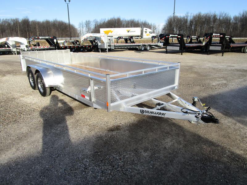 2024 Canadian Mennonite Built SATT7X18 Tandem Axle Aluminum Utility Trailer