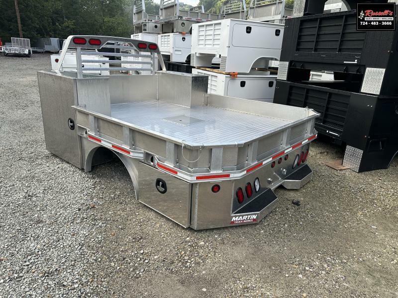 Martin Truck Bodies 84x80 SBV Flatbed SRW Shortbed RAM Russells Auto