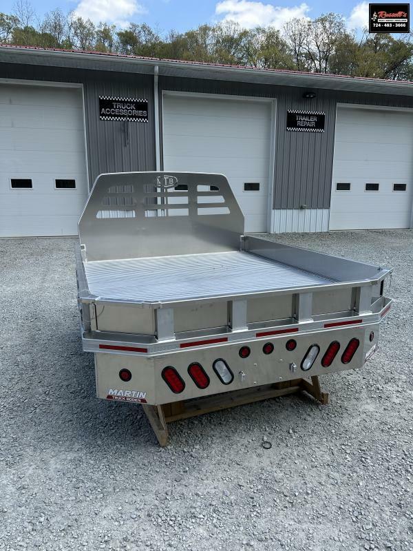 Martin Truck Bodies 84x104 BX Flatbed SRW Longbed 8" Drop in Sides