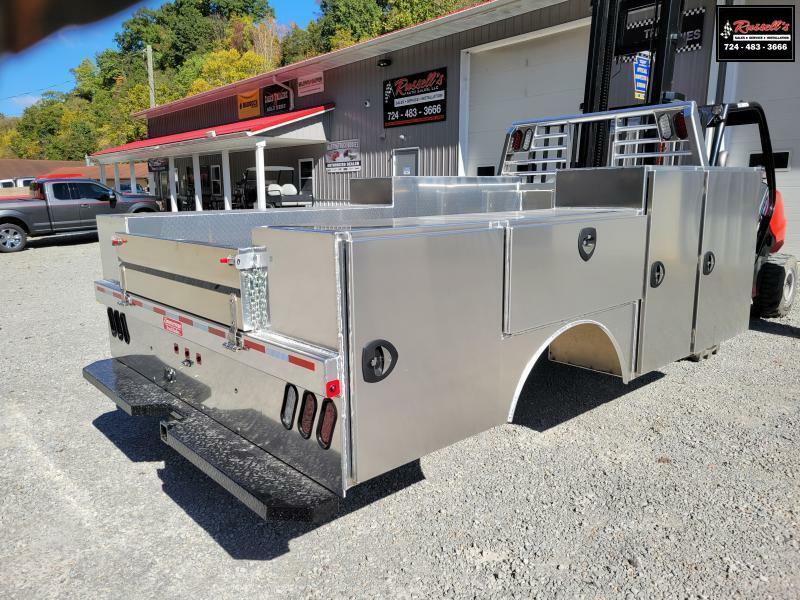 Zimmerman Aluminum Gooseneck Service Body DRW  84" CA Cab and Chassis Advantage 1740161339