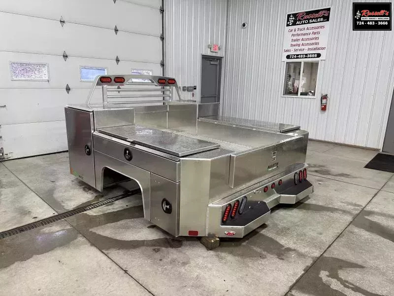 Martin Aluminum Gooseneck Service Body DRW  8' 1750687610