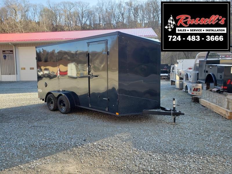 SCRATCH AND DENT SALE! 2023 Stealth Trailers 7x16 Mustang 12'' Extra Height Enclosed Cargo Trailer SCRATCH AND DENT SALE! 2023 Stealth Trailers 7x16 Mustang 12'' Extra Height Enclosed Cargo Trailer