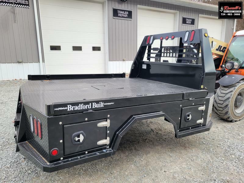 BRADFORD BUILT 4Box Utility SKIRTED FLATBED DRW 5758" CA Russells Auto Sales Trailers and