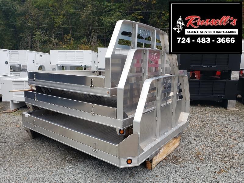 Martin Truck Bodies 84x104 SX Flatbed SRW Longbed W/Fold Down Sides