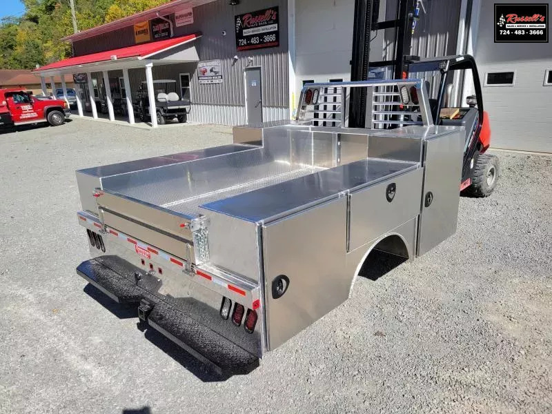 Zimmerman Aluminum Gooseneck Service Body DRW  60" CA Cab and Chassis Advantage 1747940929