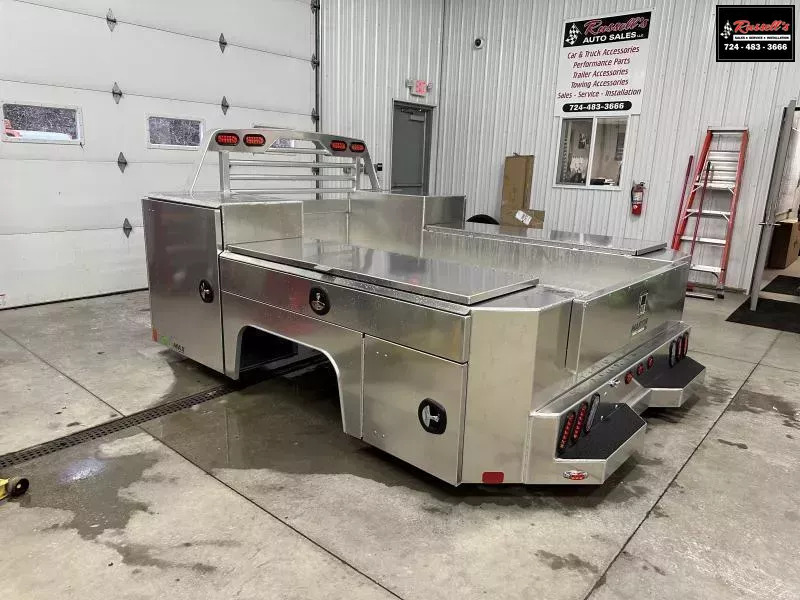 Martin Aluminum Gooseneck Service Body DRW  60" CA Cab and Chassis 1746454819