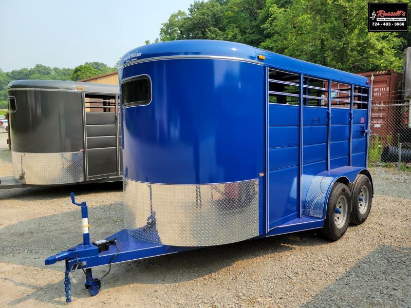 2023 Calico Trailers 12' x 6' x 6'6'' Livestock Trailer Russells Auto