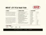 used Equipment / Flatbed Trailers MEB  for sale, in Wesley Chapel, FL Thumbnail 2