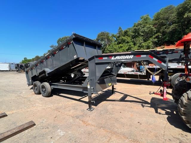 2022 Lamar Trailers 7' x 16' 14000 GVWR Dump Trailer 2022 Lamar Trailers 7' x 16' 14000 GVWR Dump Trailer