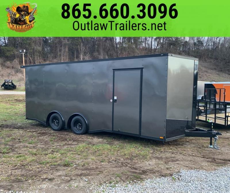 New 2020 Outlaw 8.5 x 20 Enclosed Trailer 7K New 2020 Outlaw 8.5 x 20 Enclosed Trailer 7K