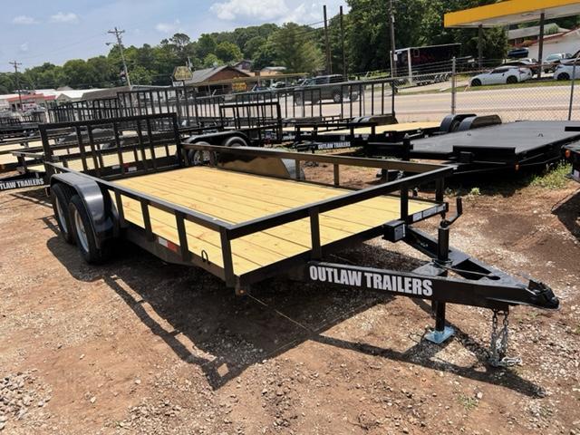 2021 Outlaw Trailers 7' x 16' 7000 GVWR Utility Trailer 2021 Outlaw Trailers 7' x 16' 7000 GVWR Utility Trailer