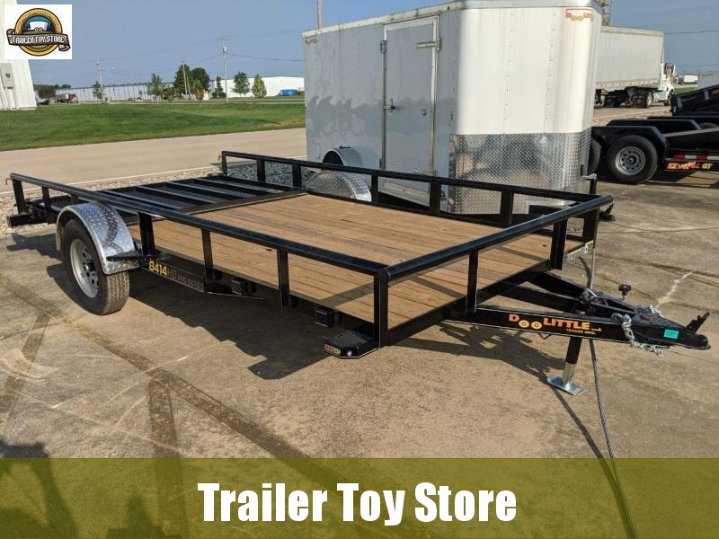 2021 DooLitttle Trailers 8414 pipe top Utility Trailer Near Me Trailer Classifieds