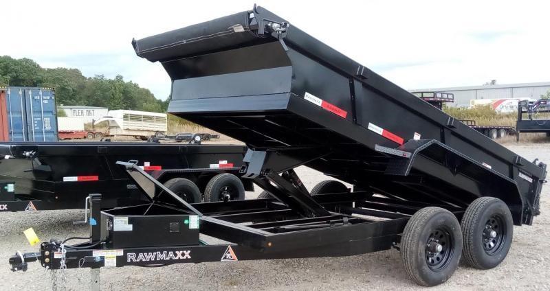 2022 RawMaxx 12' x 83" Dump Trailer 2022 RawMaxx 12' x 83" Dump Trailer