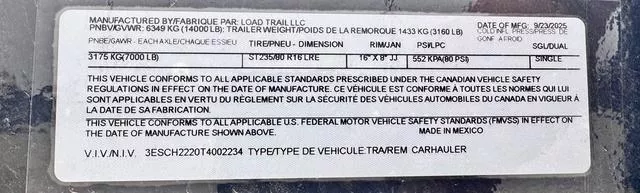 new Equipment / Flatbed Trailers Load Trail  for sale, in Poplar Bluff, MO Thumbnail 18