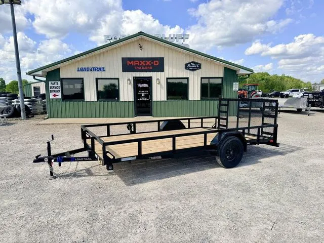 2026 Load Trail SE8314  83 X 14' Single Axle Utility W/ 2' Doveta"