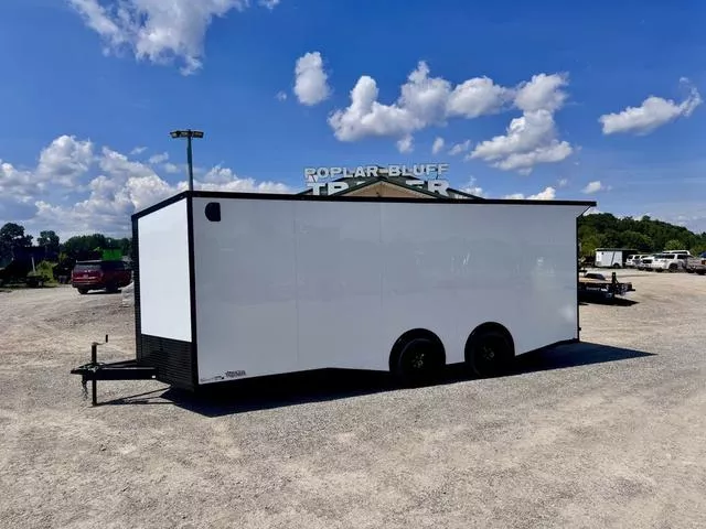 2025 J&A Trailers 8.5 X 20' Enclosed Car Hauler W/ Spoiler And Sprea