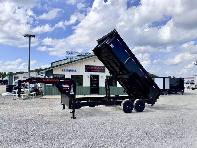 2026 MAXX-D DJX8316G  16' X 83 17.5K GVWR Gooseneck Dump W/ 3"