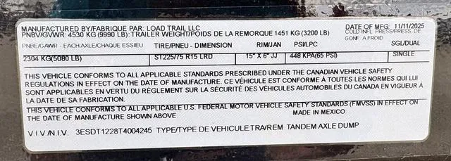 new Dump Trailers Load Trail  for sale, in Poplar Bluff, MO Thumbnail 28