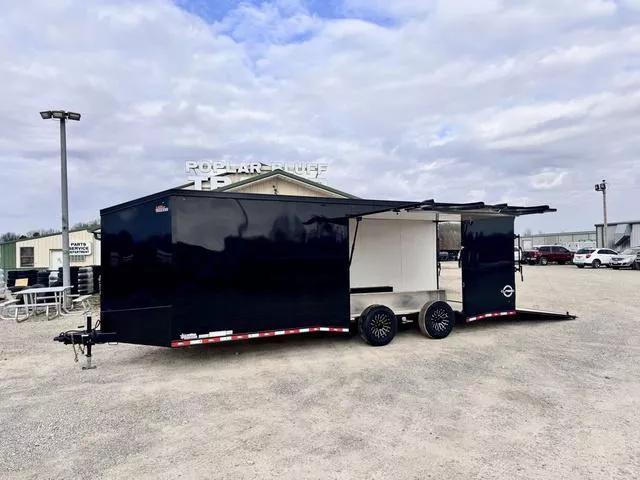 2026 United Trailers CLA-8.527  8.5 X 24'  Enclosed Car Hauler Full Esc