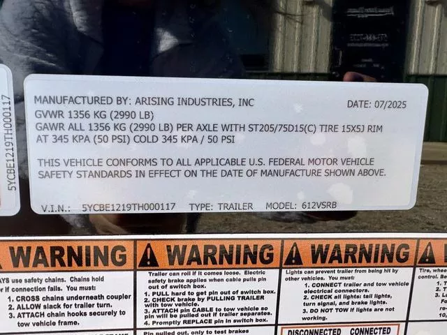 new Cargo (Enclosed) Trailers Arising  for sale, in Poplar Bluff, MO Thumbnail 15