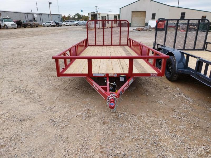 2022 Delco Trailers 83"x16' Tandem Utility Trailer 2022 Delco Trailers 83"x16' Tandem Utility Trailer