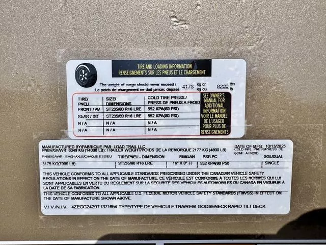 new Tilt Trailers Load Trail  for sale, in Poplar Bluff, MO Thumbnail 24