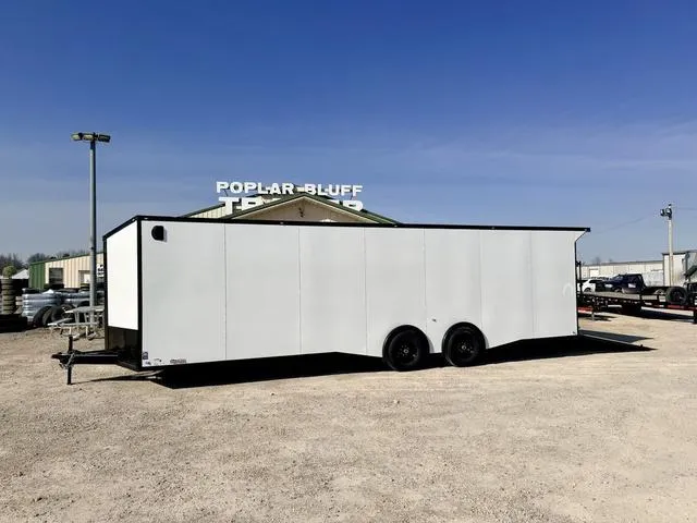 2026 J&A Trailers 8.5 X 28' Enclosed Car Hauler W/ Spoiler And Sprea
