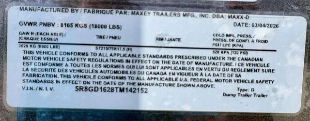 new Dump Trailers MAXX-D  for sale, in Poplar Bluff, MO Thumbnail 31