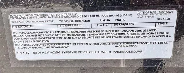 new Dump Trailers Load Trail  for sale, in Poplar Bluff, MO Thumbnail 23