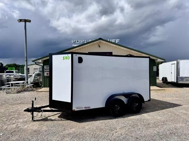 2025 Arising EKO 6' X 12'  Enclosed Cargo W/ Blackout Package T
