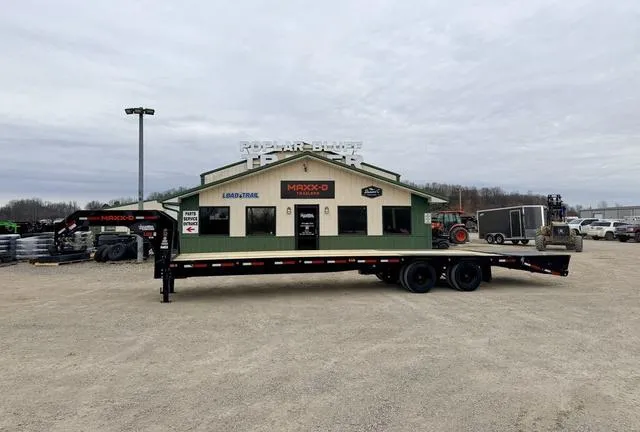 2026 MAXX-D LDB10232 102 X 32' 30K GVWR Flatbed W/ MAXX Ramps"