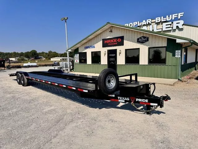 2026 Texas Pride Trailers 8.5' X 32'  TWO Car / Sxs Hauler 16K W/ Perforated