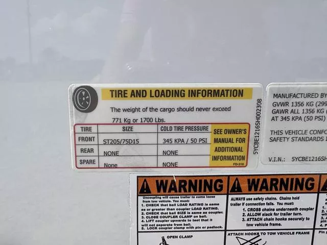 new Cargo (Enclosed) Trailers Arising  for sale, in Poplar Bluff, MO Thumbnail 20