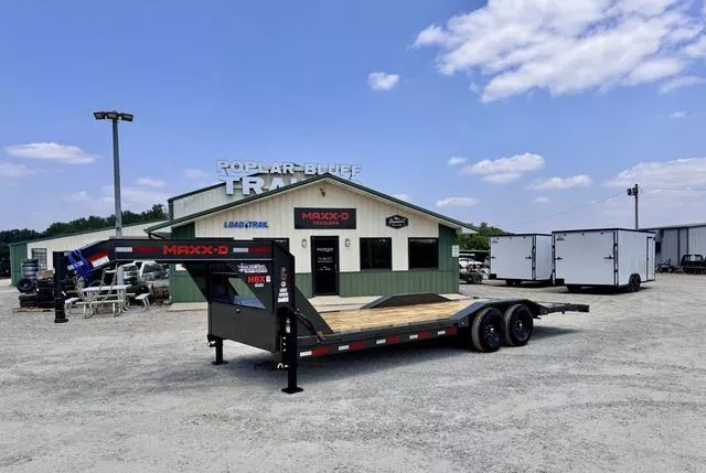 2026 MAXX-D H6X10224G 24' X 102 14K Gooseneck Car Hauler W/ W"