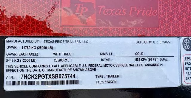 new Flat Decks Texas Pride Trailers  for sale, in Poplar Bluff, MO Thumbnail 20