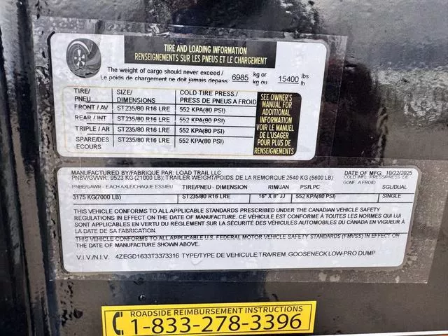 new Dump Trailers Load Trail  for sale, in Poplar Bluff, MO Thumbnail 26