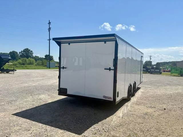 2025 J&A Trailers 8.5 X 24' Enclosed Car Hauler W/ Spoiler And Sprea in ...